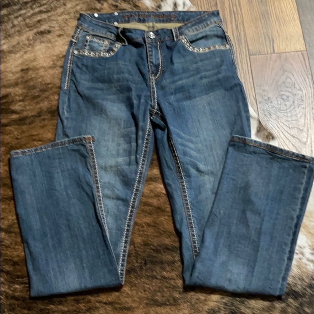 Ariat Live Hard Jeans size 12 / 34 length